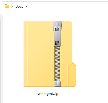 winzip file icon