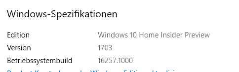 Windows 10 Home Insider