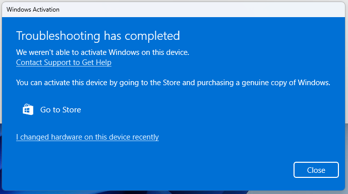 Your Windows 11 License Has Been Deactivated 