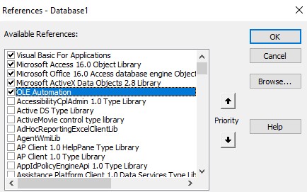 Access database engine 2013