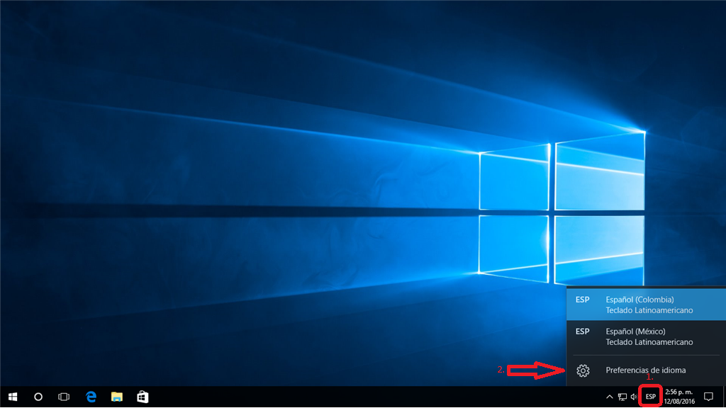 Windows 10 - cambio el de teclado a español - Microsoft Community