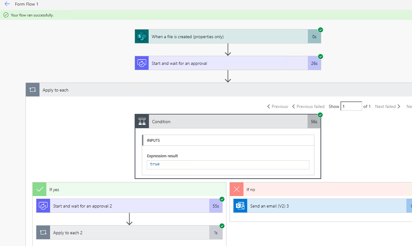 Create MS Form for Approvals with workflow levels - Microsoft Community