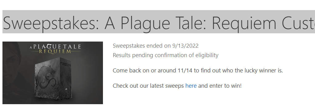 A Plague Tale Bundle