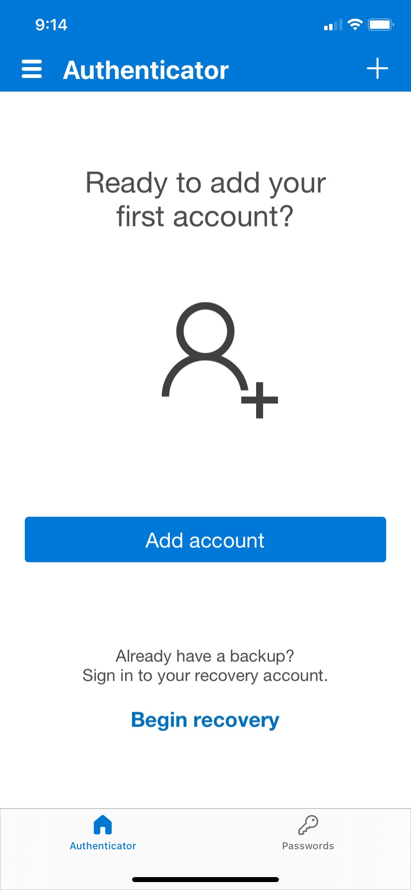 Authenticator code showing microsoft not I need