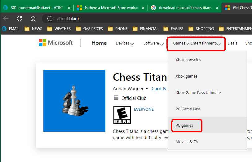 windows 10 deleted chess titans - Microsoft Community