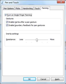 Single finger panning on Windows 10 - Microsoft Community