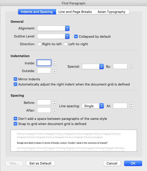 where to find asian layout on word for mac