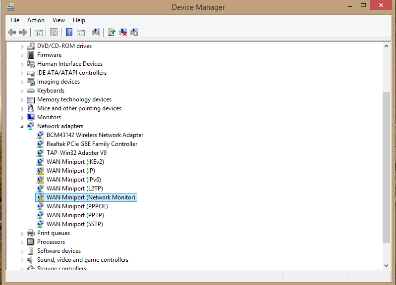 wan miniport sstp driver windows 7 64bit download