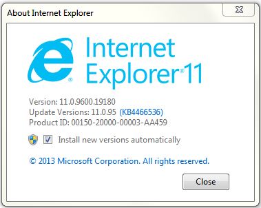 Internet Explorer Browser Image