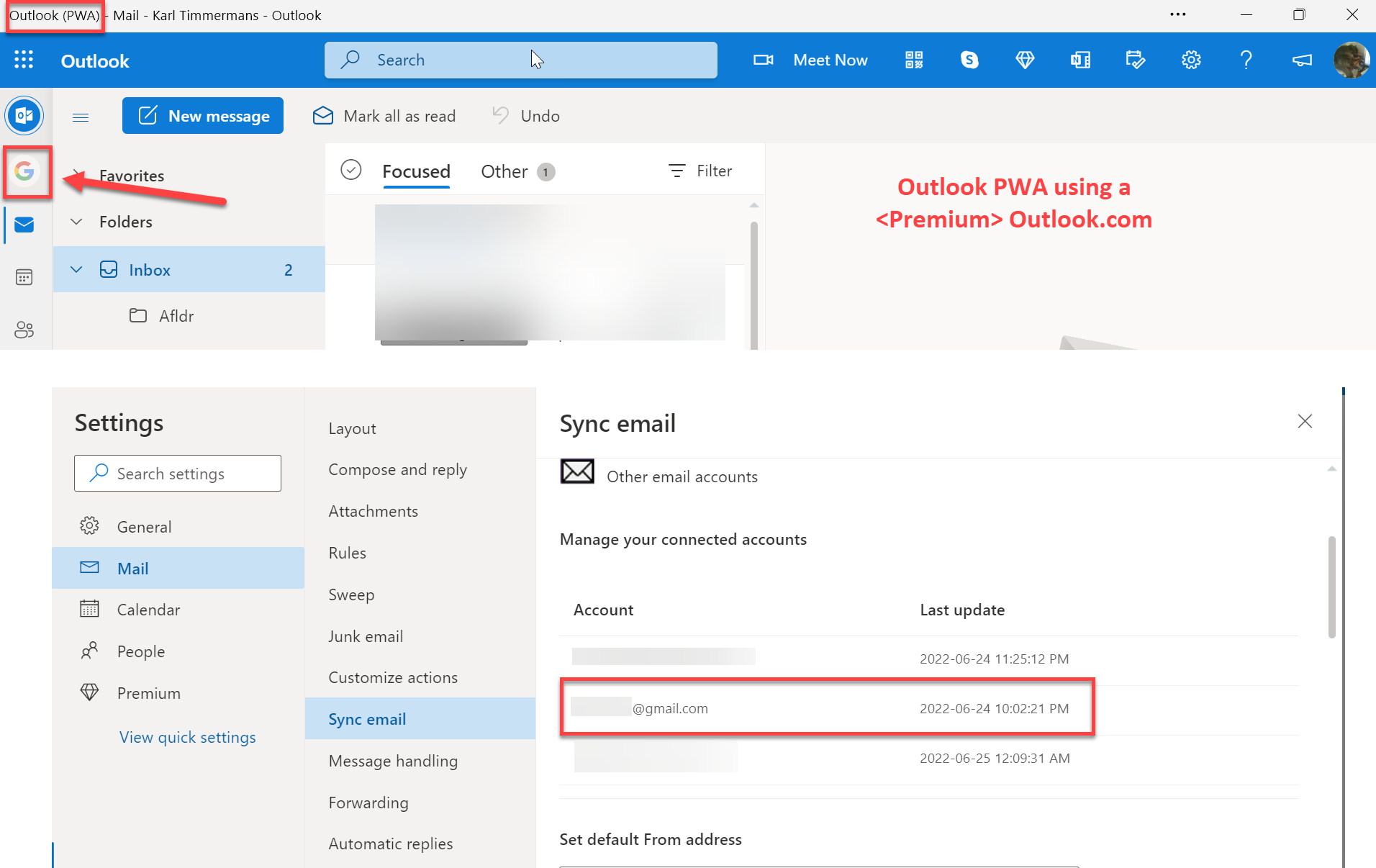 Outlook PWA Microsoft Community