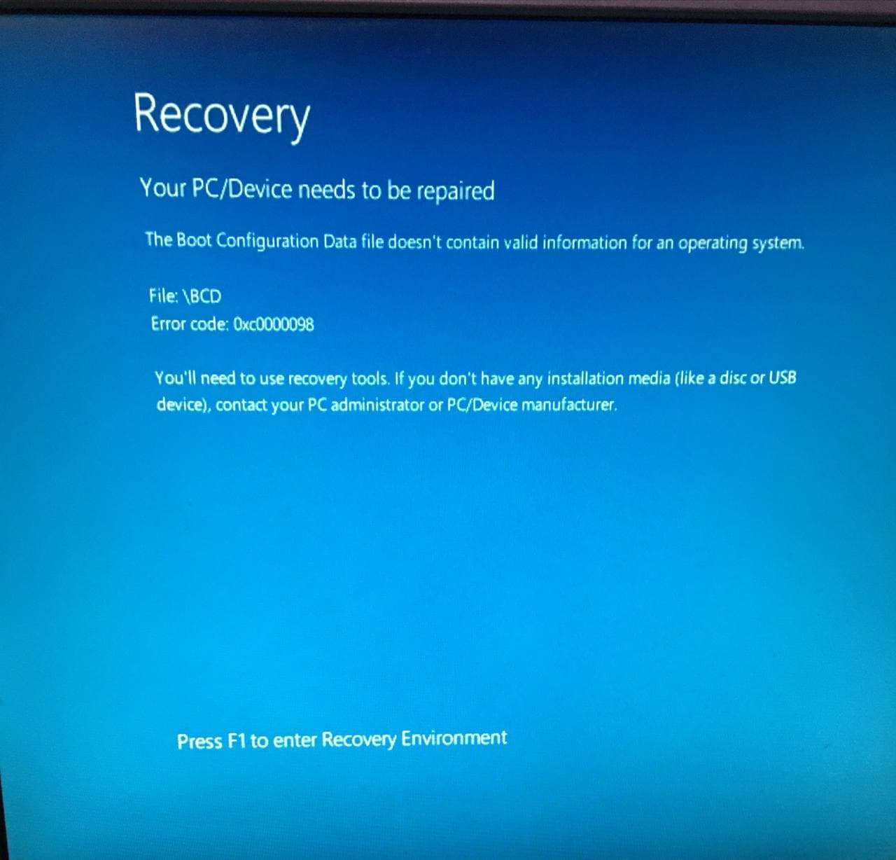 How To Fix Windows 11 Won't Boot BCD Error Code 0xc0000098, 54% OFF