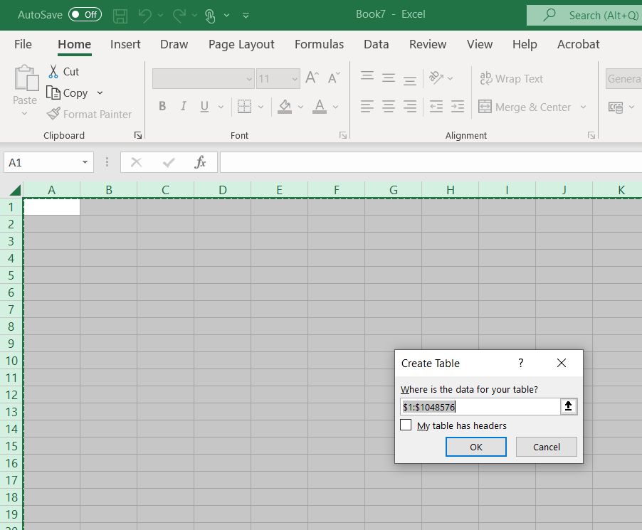 Banded Rows Design In Excel Makes File Too Heavy Microsoft Community 7025