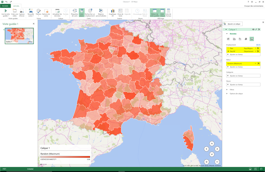 Tableau Departement Nouvelle Region Excel