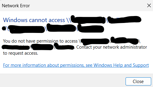 Folder Sharing between Windows 10/11 not working - Microsoft Community