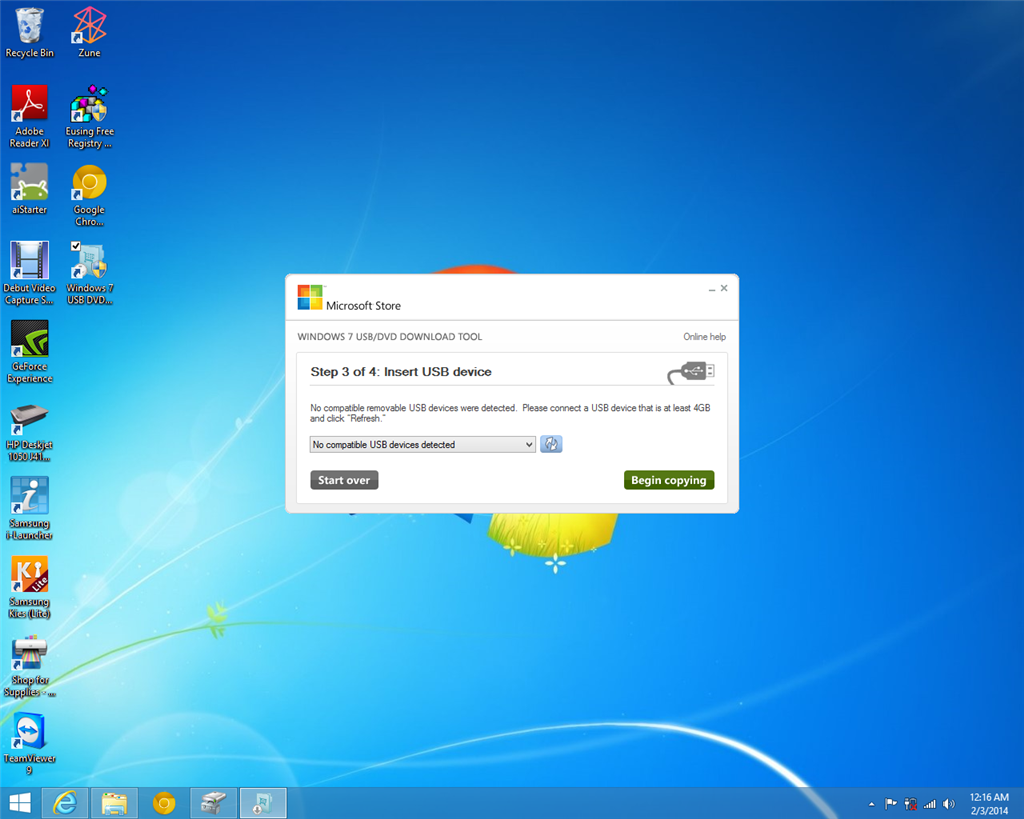 have tillid tortur støn USB Device Not Detected By Windows 7 DVD/USB Tool - Microsoft Community
