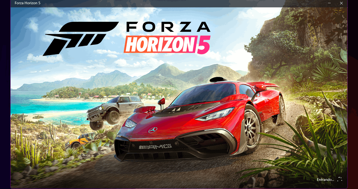 Porque o forza horizon 5 não abre e os outros jogos sim? - Microsoft  Community