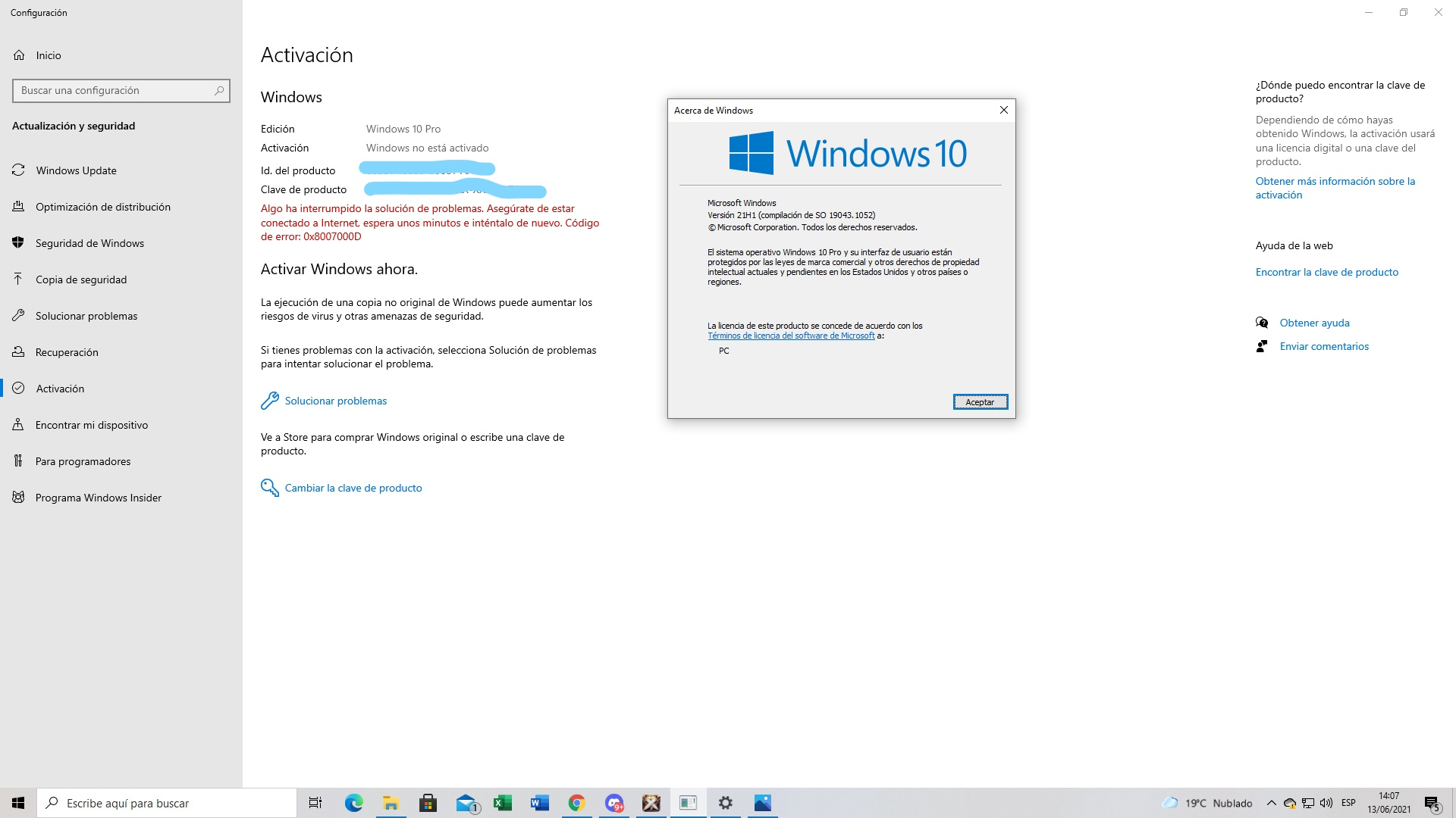 Me Pide Activación De Windows Pero Ya Estaba Activado : Windows 10 ...