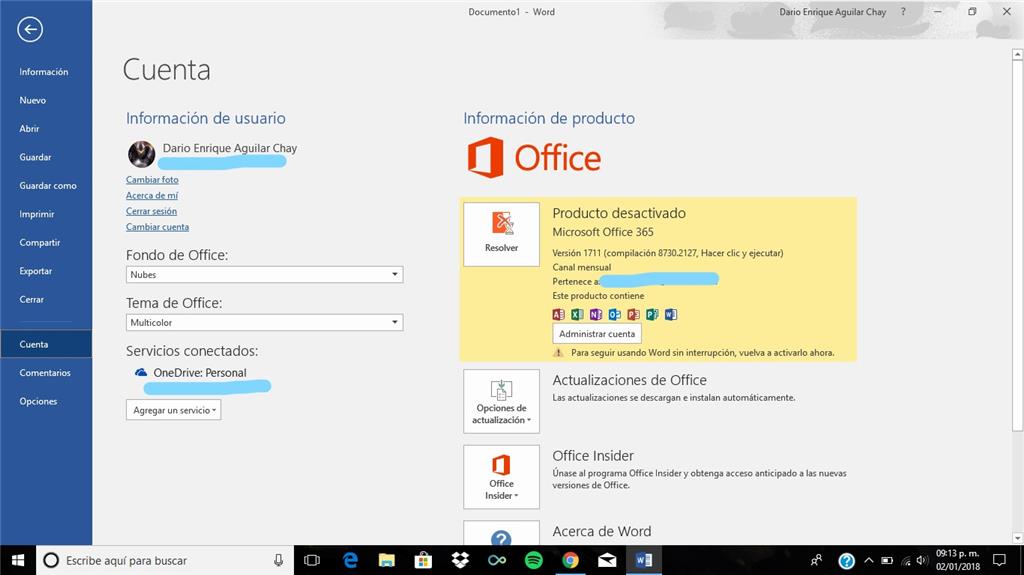 Office 365 Problemas Con La Activación De Licencia En Office 365 Microsoft Community 3697