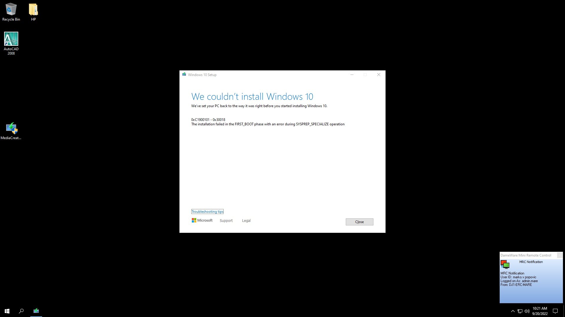 Can Not Update 32bit Version Of WIndows 10 - Microsoft Community