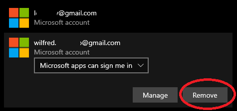 How do I remove a unused Microsoft account from my laptop ...