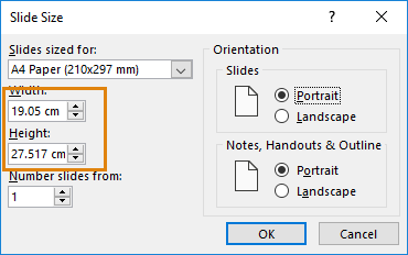 A4 and A3 formats in power point - Microsoft Community