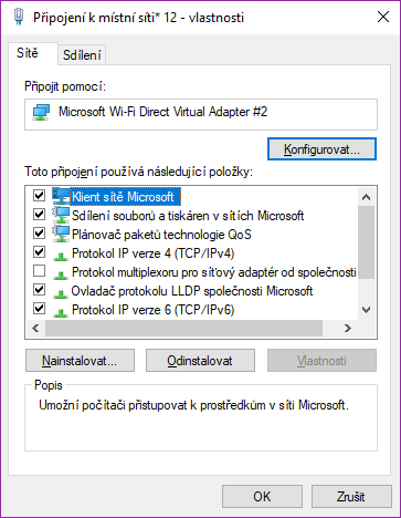 Microsoft Wi-fi Direct Virtual Adapter