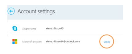 Unlink Skype From Microsoft Account 2019