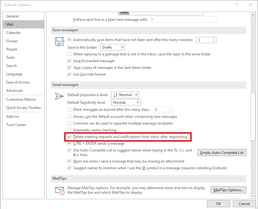 how-do-i-prevent-outlook-365-from-including-actioned-or-deleted