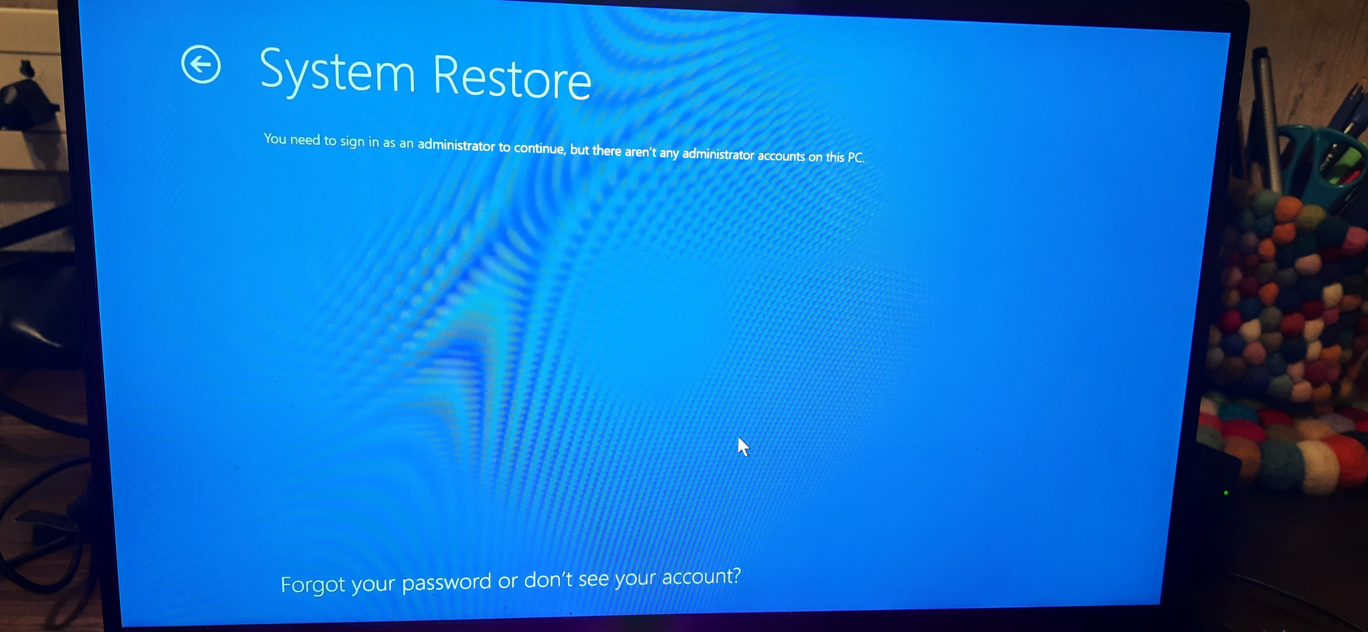 Automatic Repairs Loop, Cannot Do System Restore - Microsoft Community