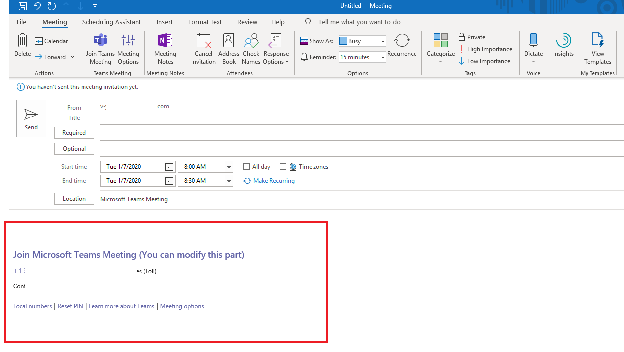 How To Invite Microsoft Teams Meeting In Outlook - Printable Online