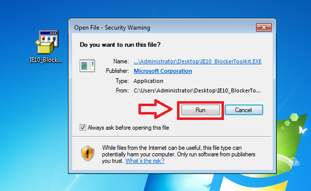 Ie 11 Disable Download Prompt