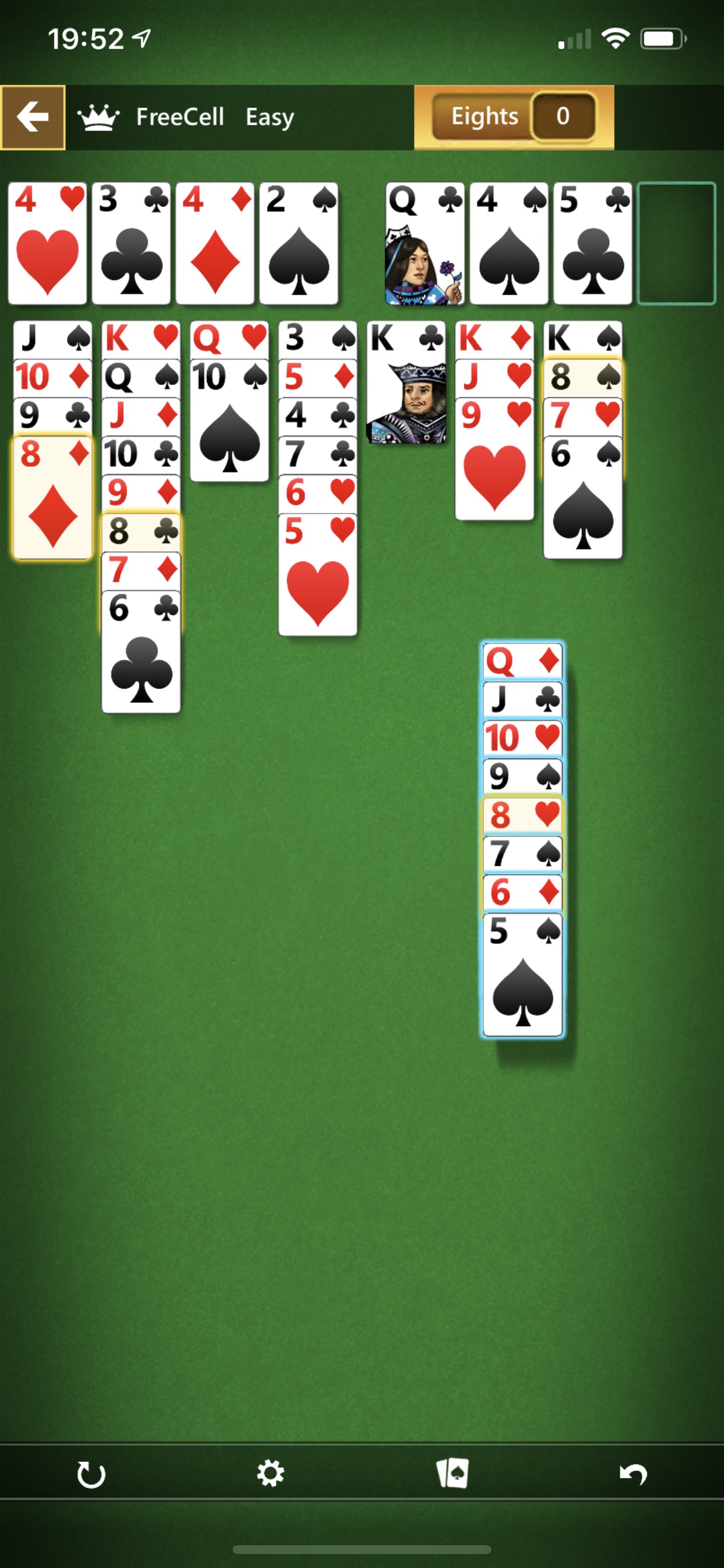 I can't move a stack of cards in FreeCell! – Microsoft Casual Games