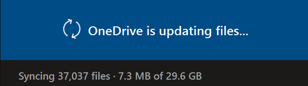 OneDrive Is Updating Files Forever / Continuously - Microsoft Community