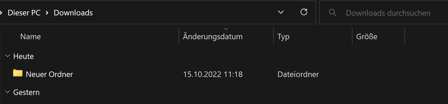 Disable File Grouping In Subfolders In The Downloads Folder In Win 11 ...