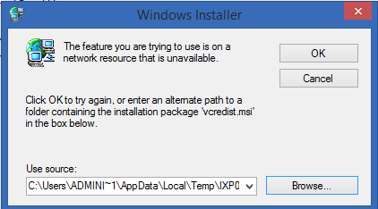 Security Update For Microsoft Visual C 05 Redistributable Microsoft Community