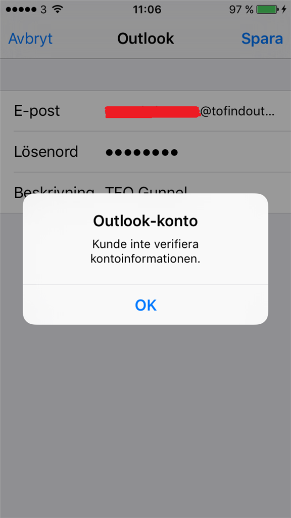 Unable to add Office 365 mail to iOS mail app - Microsoft Community