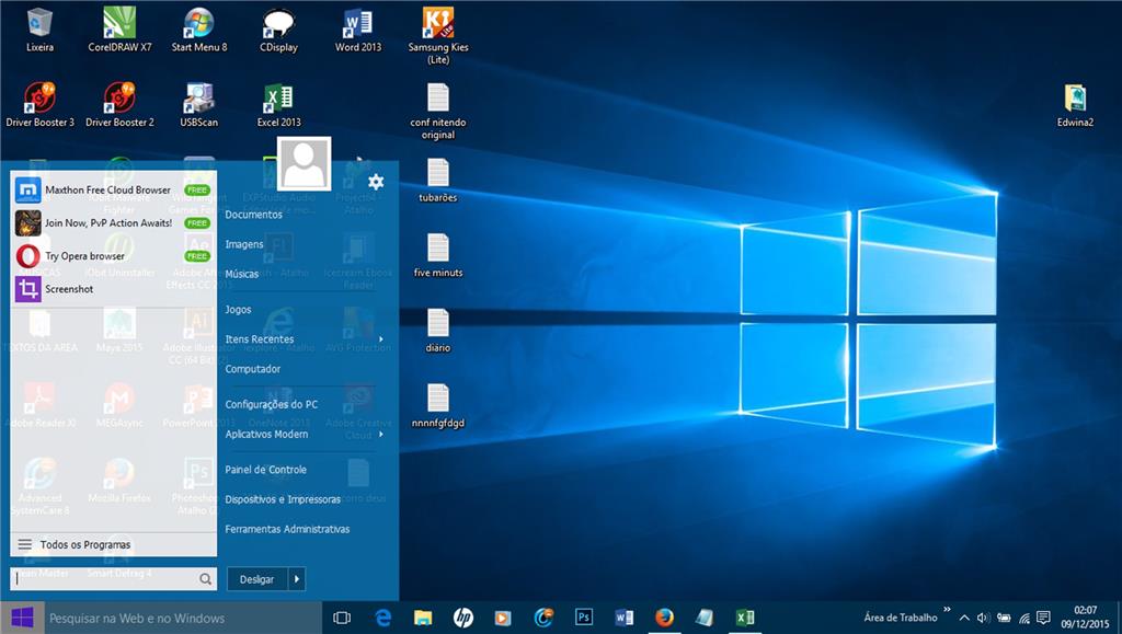 Não Consigo Configurar Menu Iniciar No Windows 10   Microsoft Community