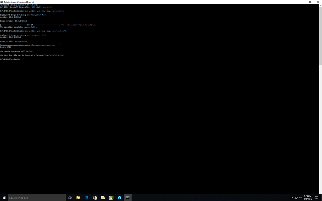 Sfc And Dism Failing To Repair Microsoft Community