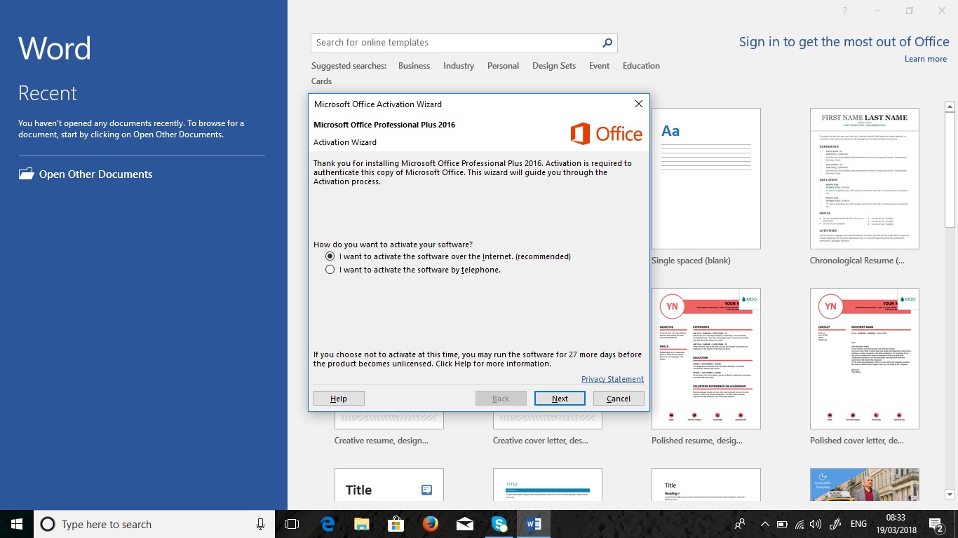 อัพเดท Windows 10 Build 15063 ไปถึง Build 16299 แล้ว License Office ...