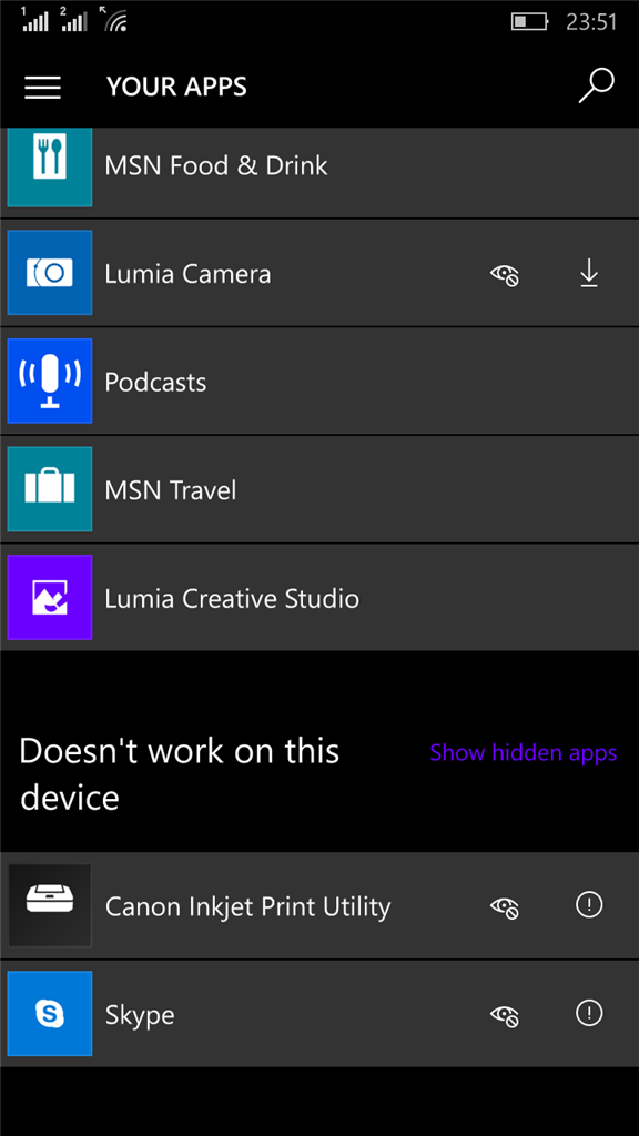 Skype - Doesn't work on this device (Lumia 730 Windows 10 ...