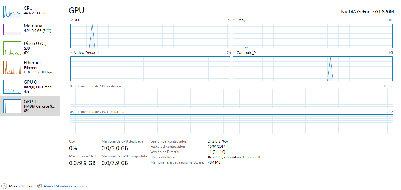 Como ver tu discount grafica windows 10