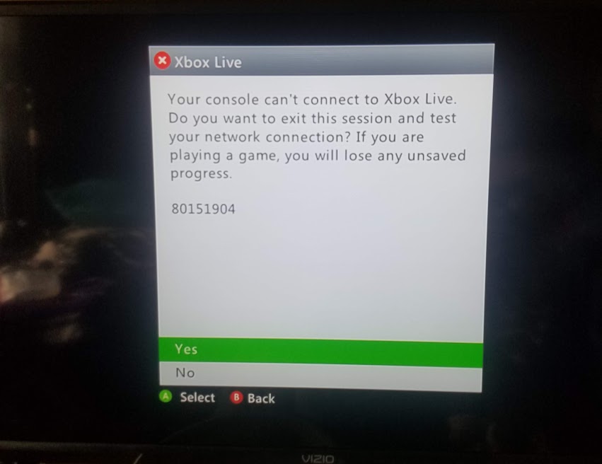 Backwards Compatible Xbox 360 Games Not Connecting To Xbox Live Microsoft Community