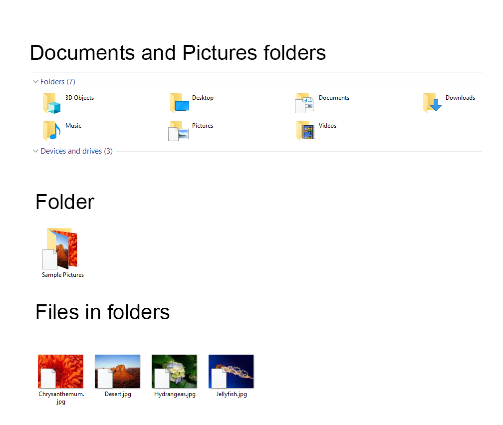 what are folders