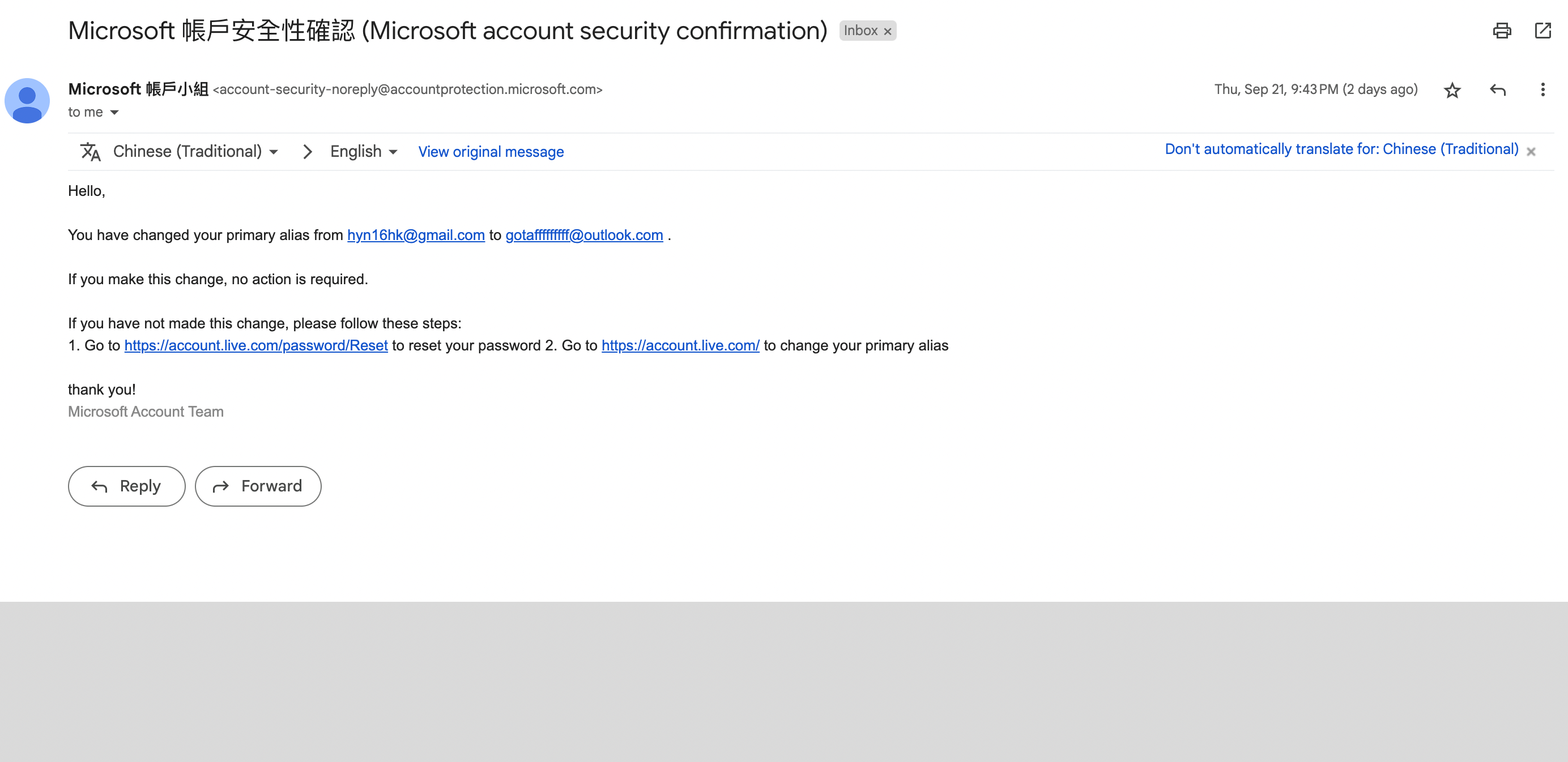 I was forced to create a new account and it wont allow me to log into -  Microsoft Community