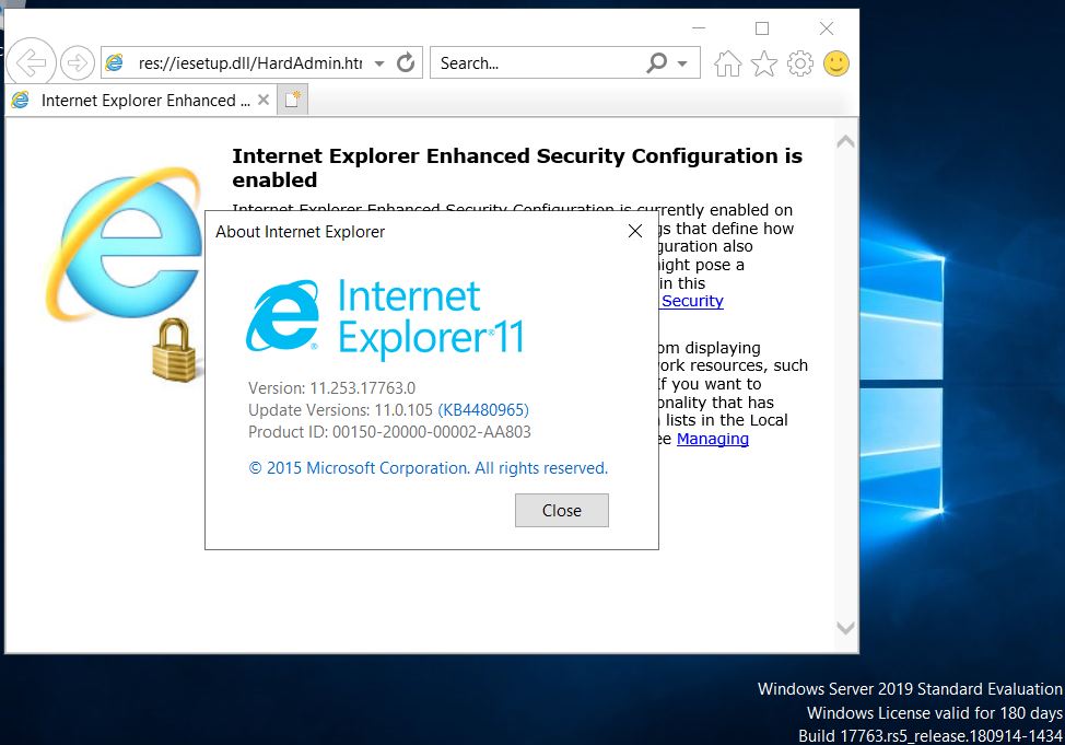 Internet Explorer 11