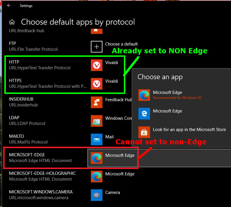 Why Do Some Links STILL Open With Edge After Setting My Default ...