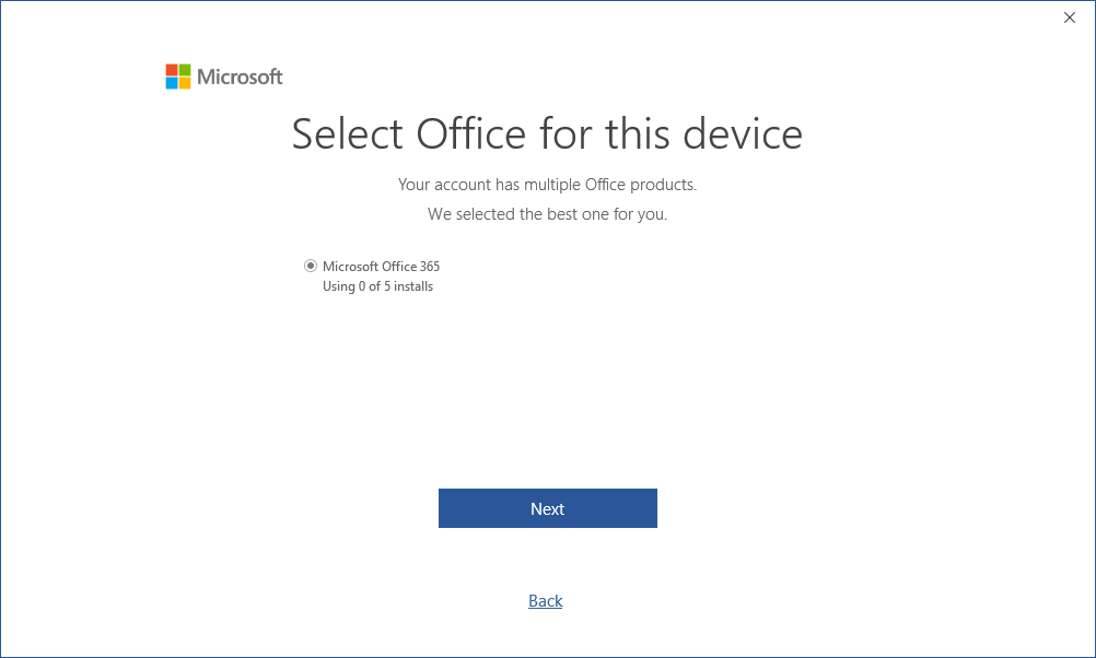 Help - Office Software From Microsoft 365 Family Fails To Activate ...