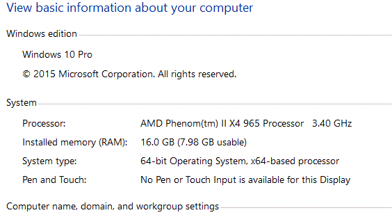 Windows 64-bit pro reserves 8GB of for hardware of 16GB - Microsoft Community