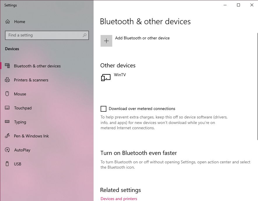 Bluetooth seems to have been completely removed from my Windows 10 ...