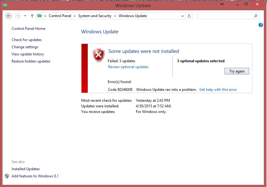 Window Update ไม่ผ่าน - Microsoft Community